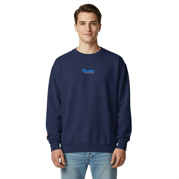 Unisex garment-dyed sweatshirt